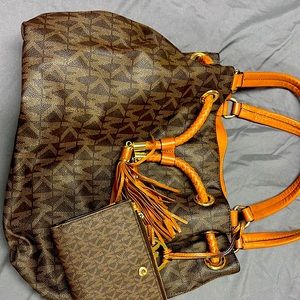 Michael Kors purse and wallet